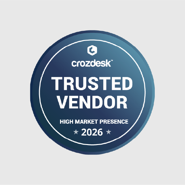 Crozdesk Trusted Vendor 2026
