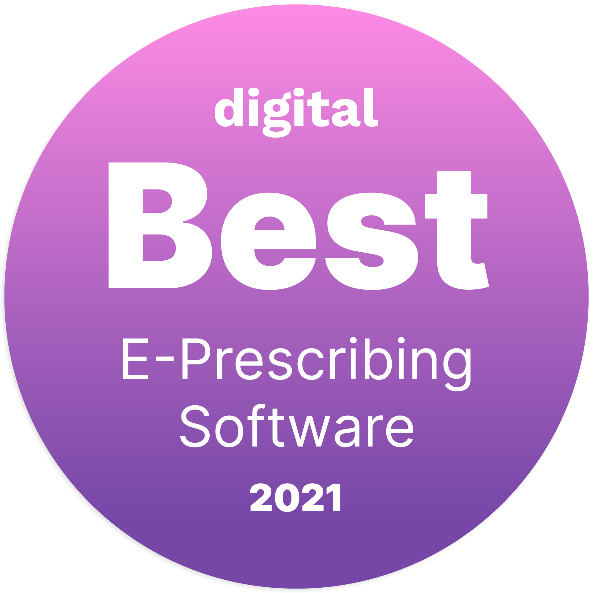 RXNT Recognized as Digital.com's Best E-Prescribing EPCS eRx Software of 2021