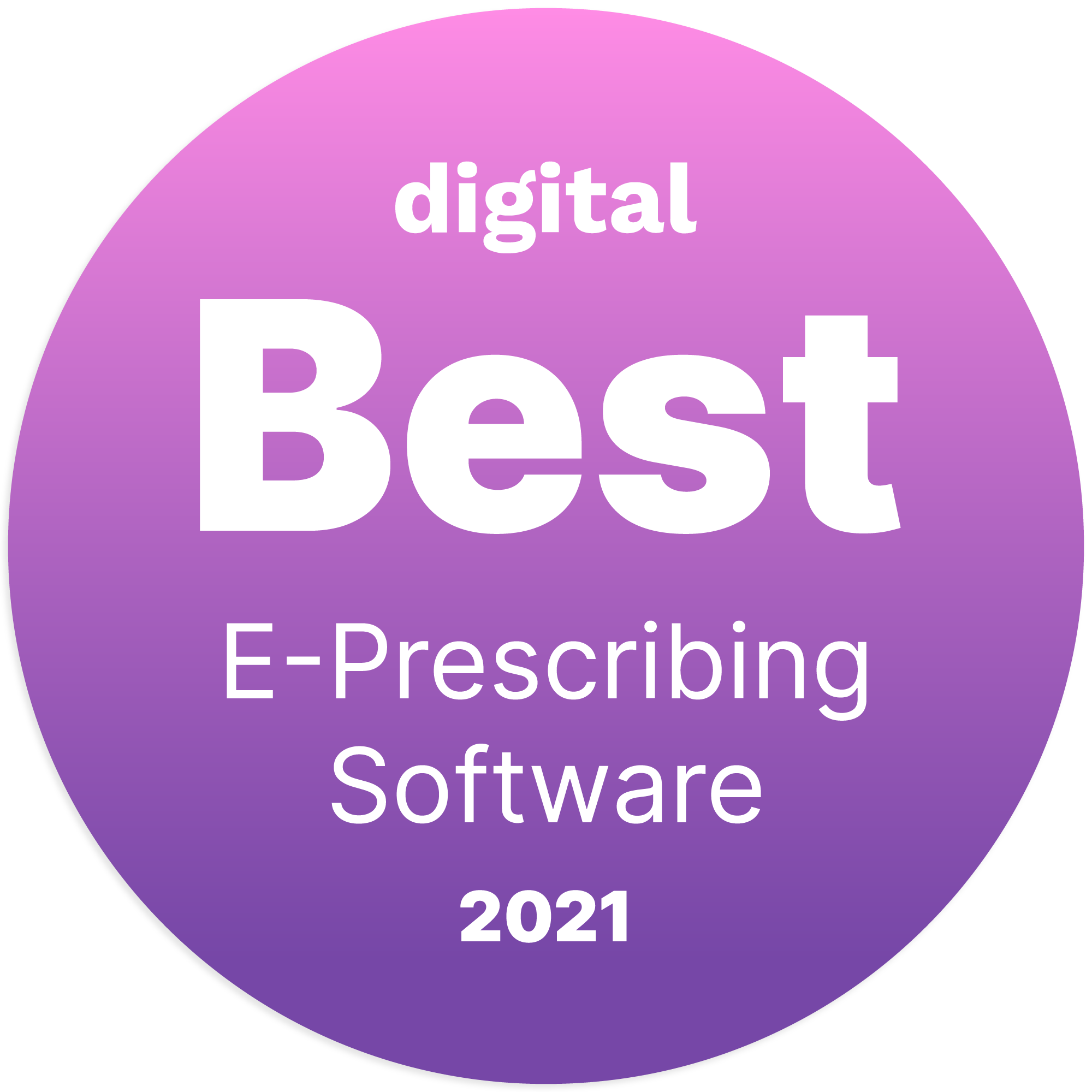 RXNT Recognized as Digital.com's Best E-Prescribing EPCS eRx Software of 2021