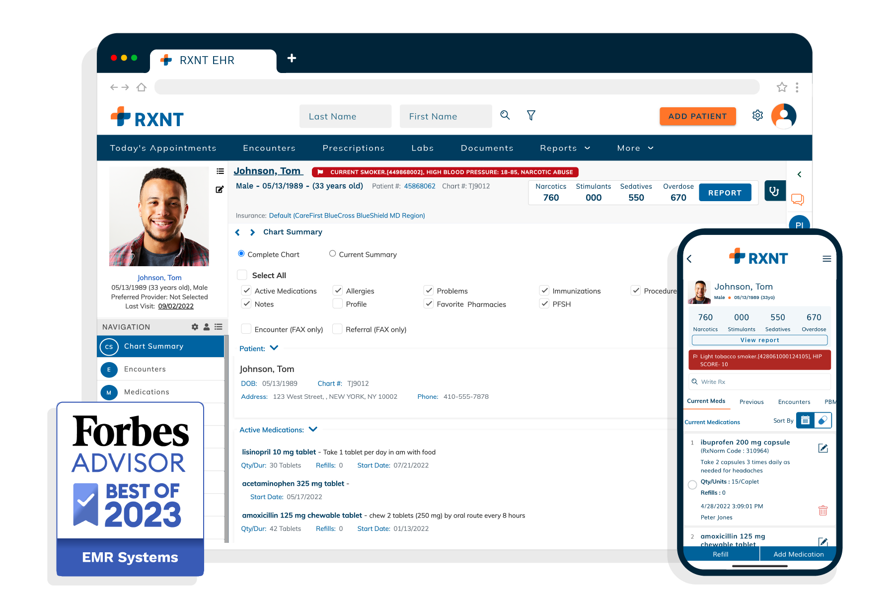 EHR Mockup V3 EHR Mockup V3