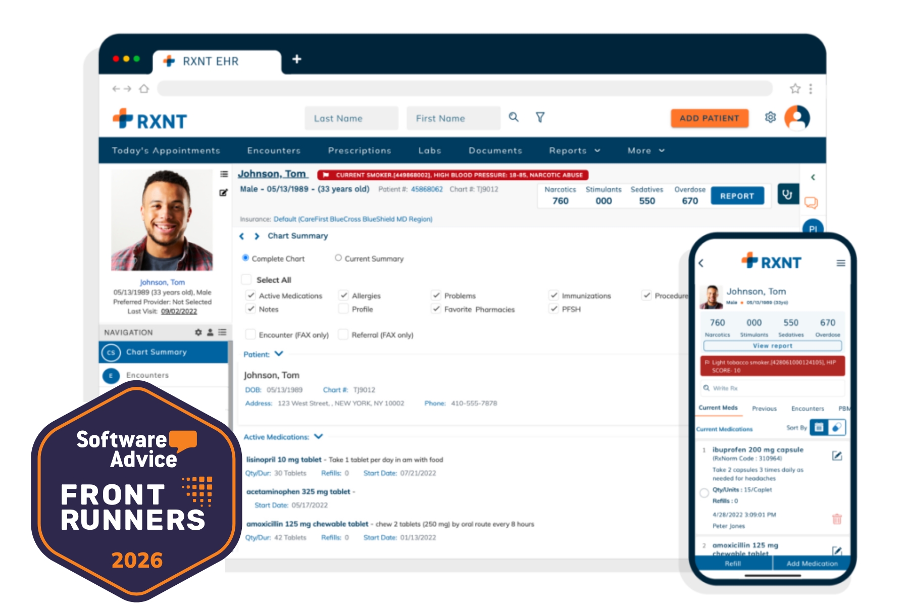 Quest Quanum page - EHR