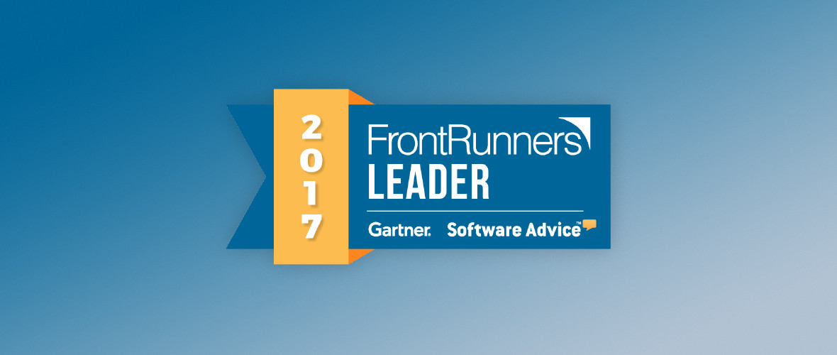 2017 front runners software advice logo