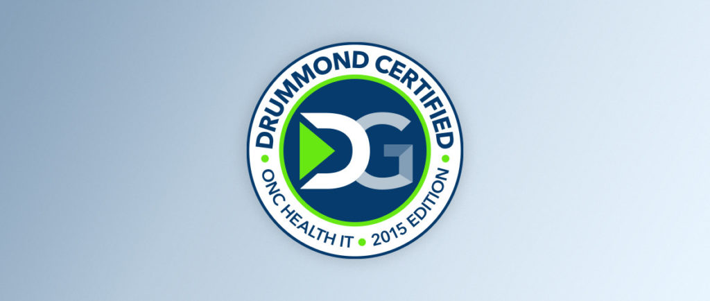 Drummond Certified 2015 edition logo