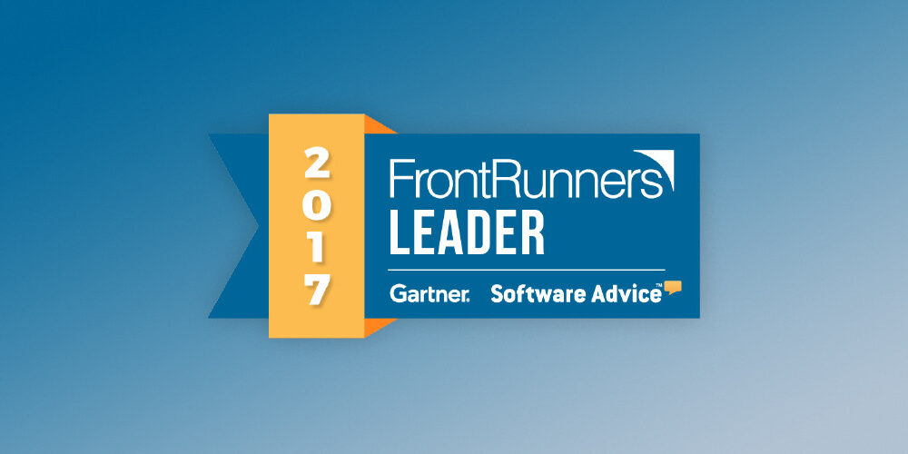 2017 front runners software advice logo