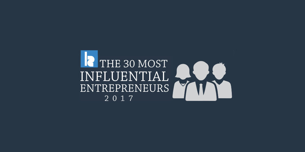 The 30 most influential entrepreneurs of 2017 logo