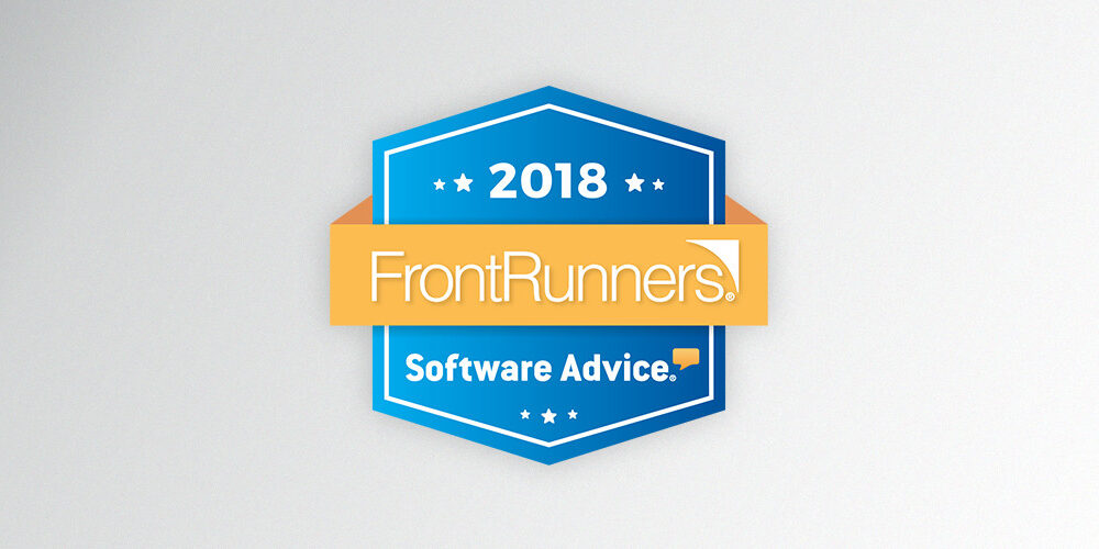 2018 front runners software advice logo